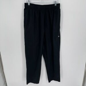 Chef Works Men's Black Elastic Waist Cargo Pocket Professional Chef Pants Size L